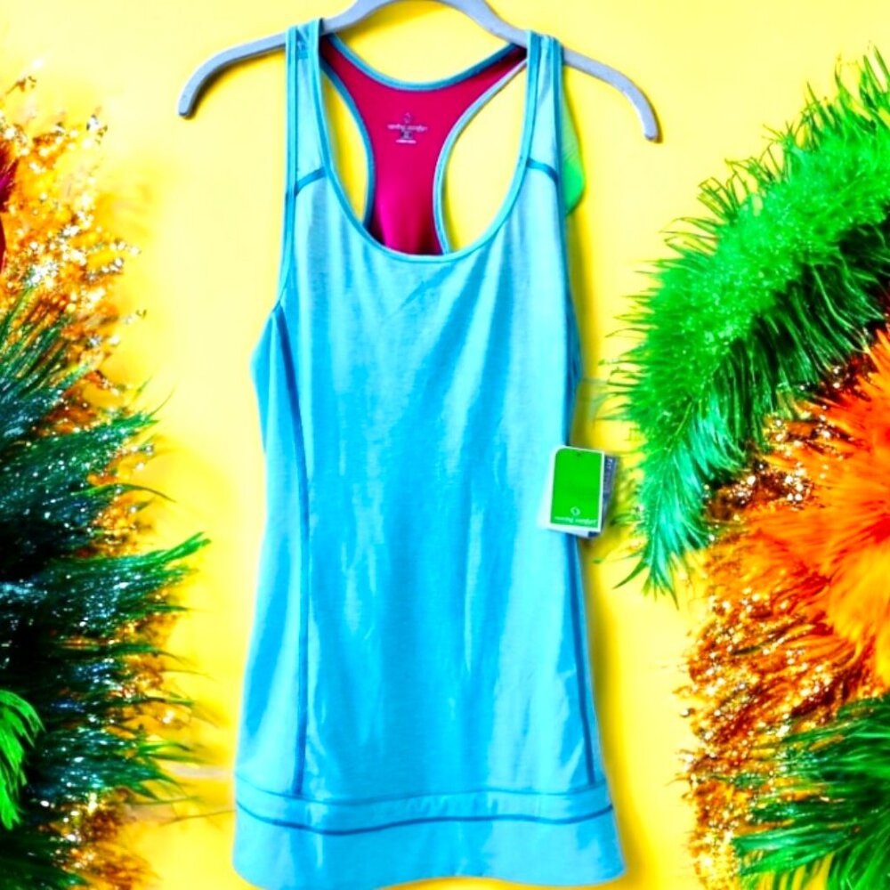 Moving Comfort Endurance Tank Top UV Protect Odor Control Fast Dry NEW